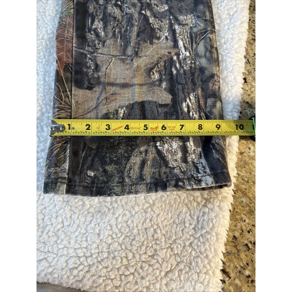 Mossy Oak Camo Jeans Men 36x30 Green Style 55191-7-C2 Cotton Hunting Outdoors - Picture 7 of 10
